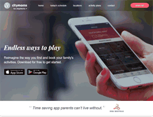Tablet Screenshot of citymoms.com